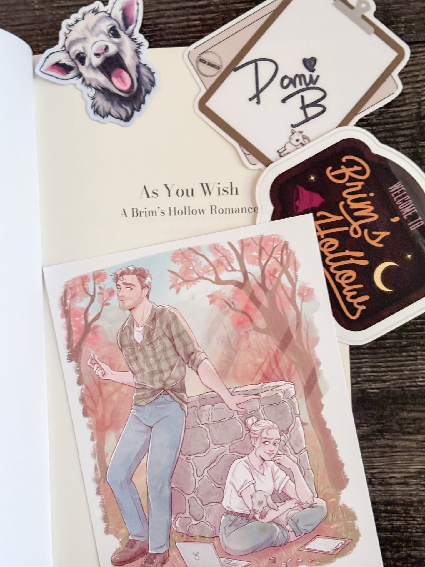 As you wish by Danika Brown + book swag
